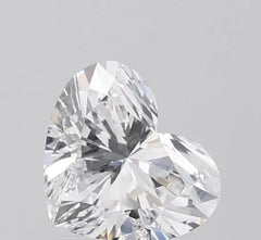 0.91ct Heart D VVS1 Lab-Grown Diamond