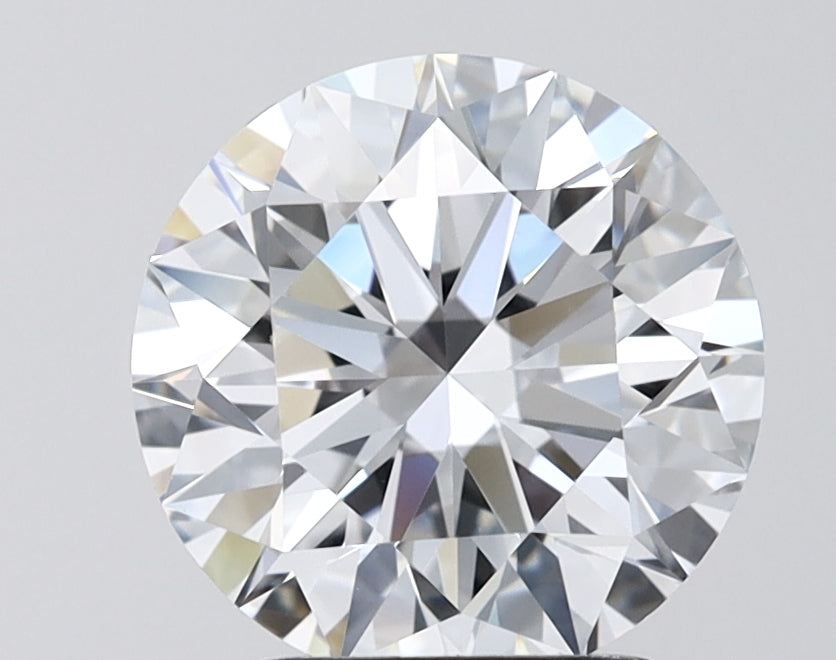 3.02ct Round F VVS2 Lab-Grown Diamond