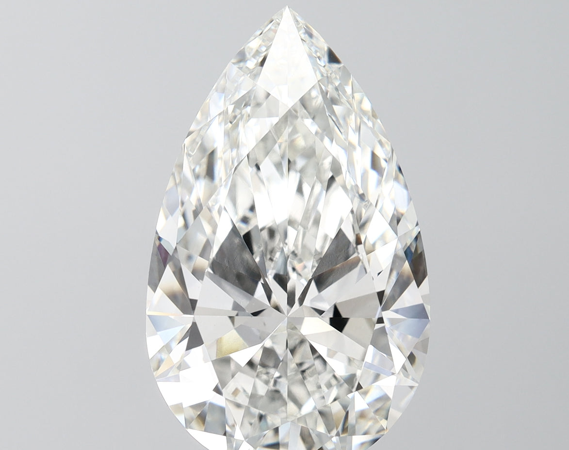 9.50ct Pear F VVS2 Lab-Grown Diamond