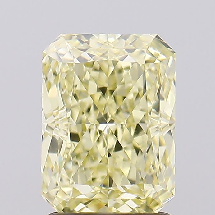 2.13ct Radiant Fancy Yellow VS1 Lab-Grown Diamond