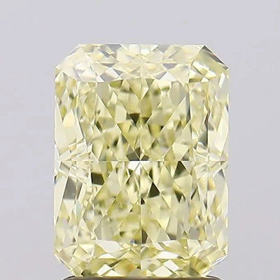 2.13ct Radiant Fancy Yellow VS1 Lab-Grown Diamond