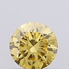 0.29ct Fancy Intense Yellow ROUND Lab-Grown Diamond | IGI Certified