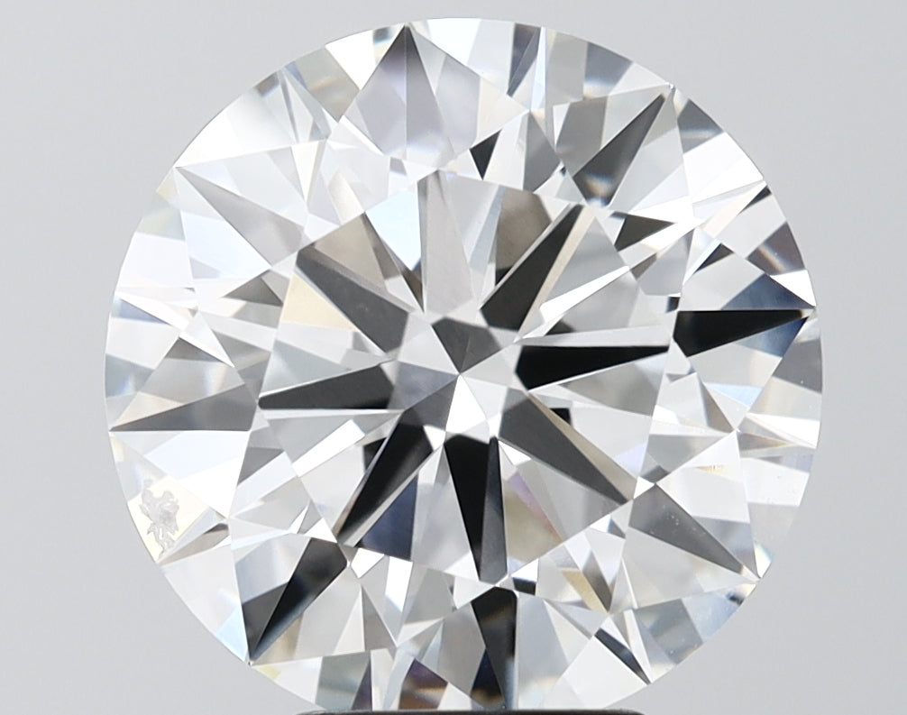 5.78ct Round F VVS2 Lab-Grown Diamond