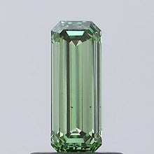 0.61ct Fancy Vivid Green Emerald Lab-Grown Diamond | IGI Certified
