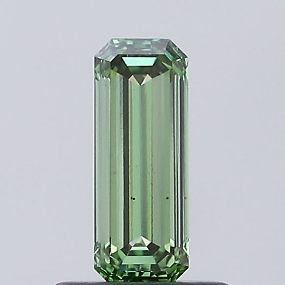 0.61ct Fancy Vivid Green Emerald Lab-Grown Diamond | IGI Certified