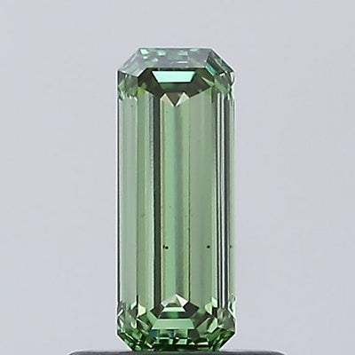 0.61ct Fancy Vivid Green Emerald Lab-Grown Diamond | IGI Certified