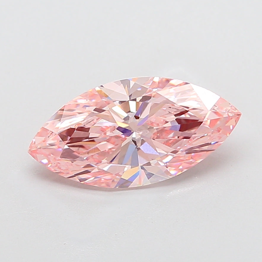 3.50ct Pink Marquise Lab-Grown Diamond IGI 776692501