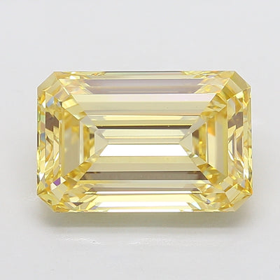 9.07ct Yellow Emerald Lab-Grown Diamond IGI 795650122