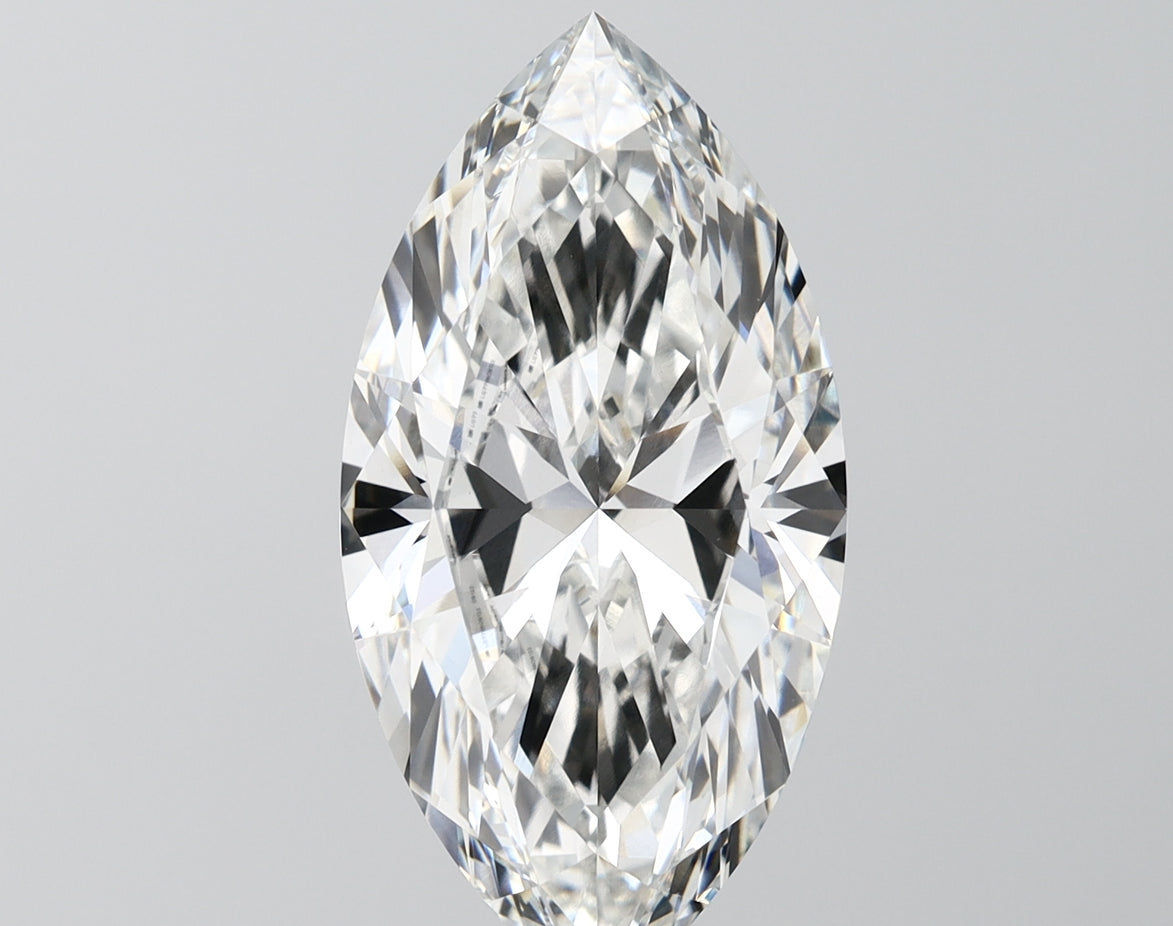 6.80ct Marquise F VVS2 Lab-Grown Diamond