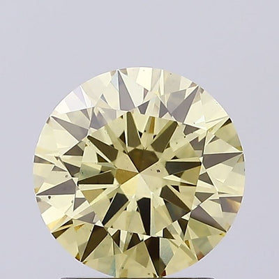 1.52ct Fancy Yellow ROUND Lab-Grown Diamond | IGI Certified