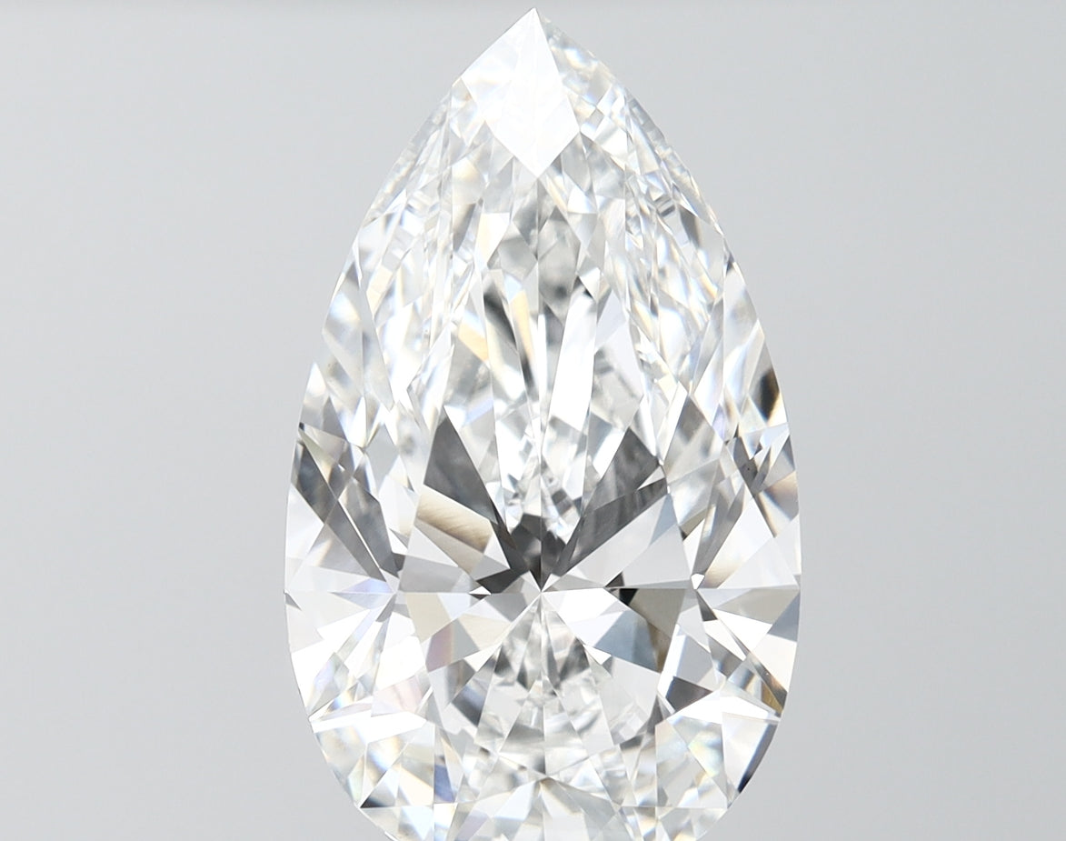 6.54ct Pear E VVS2 Lab-Grown Diamond