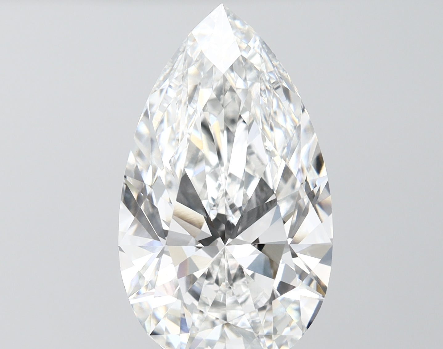 6.54ct Pear E VVS2 Lab-Grown Diamond