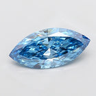 2.03ct Blue Marquise Lab-Grown Diamond | IGI Certified