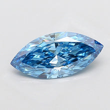 2.03ct Blue Marquise Lab-Grown Diamond | IGI Certified