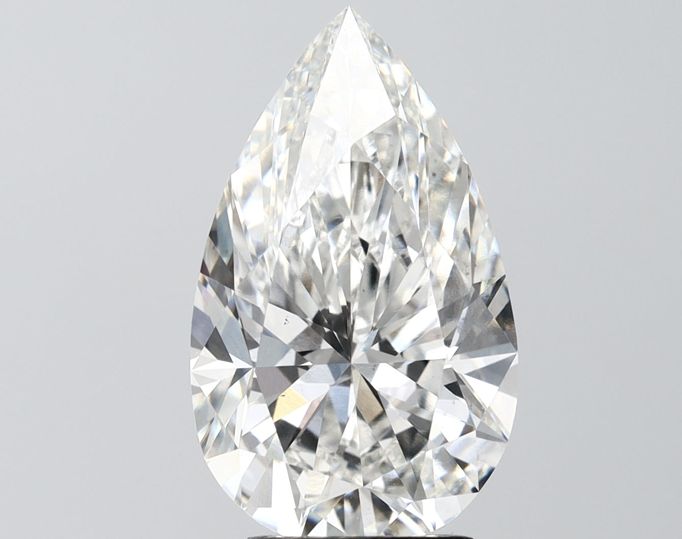 5.05ct Pear G VS2 Lab-Grown Diamond