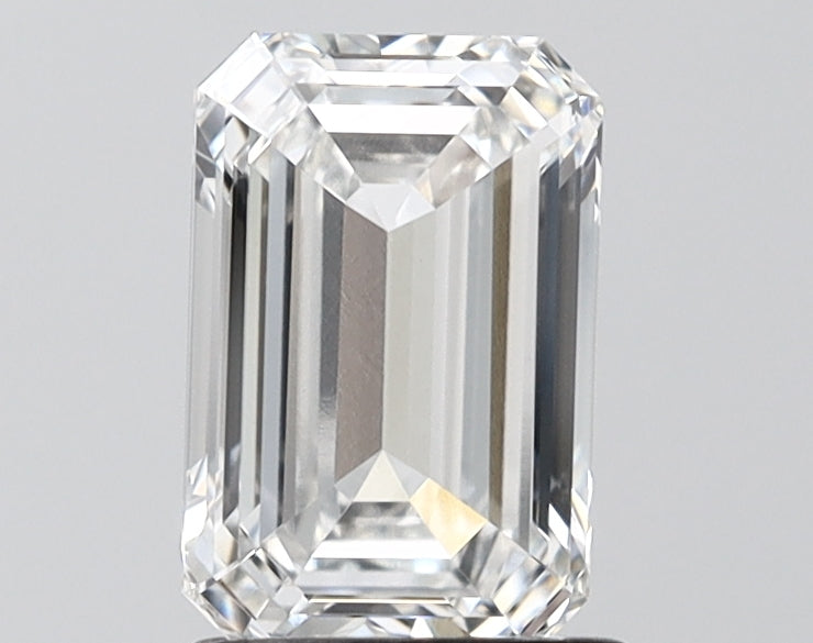1.54ct Emerald F VVS2 Lab-Grown Diamond