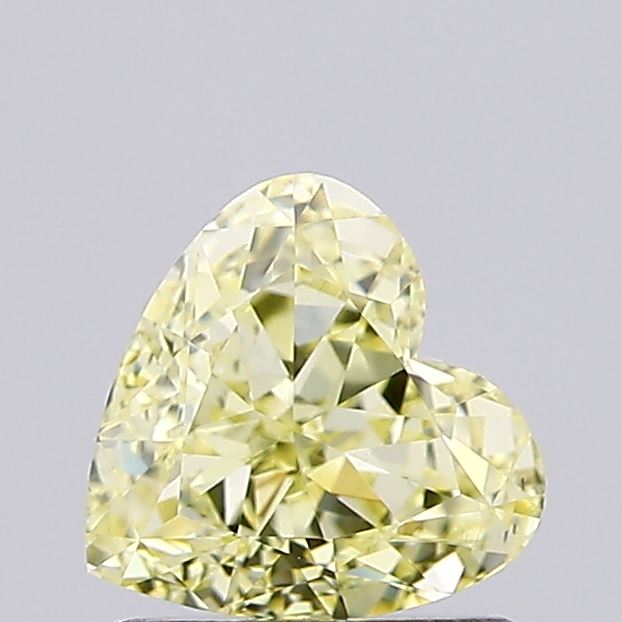 1.06ct Fancy Yellow Heart Lab-Grown Diamond | IGI Certified