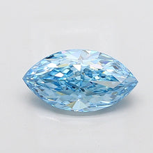 2.01ct Blue Marquise Lab-Grown Diamond | IGI Certified