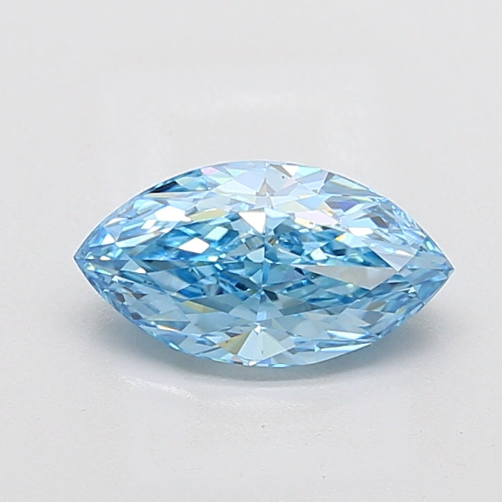 2.01ct Blue Marquise Lab-Grown Diamond IGI 782683083