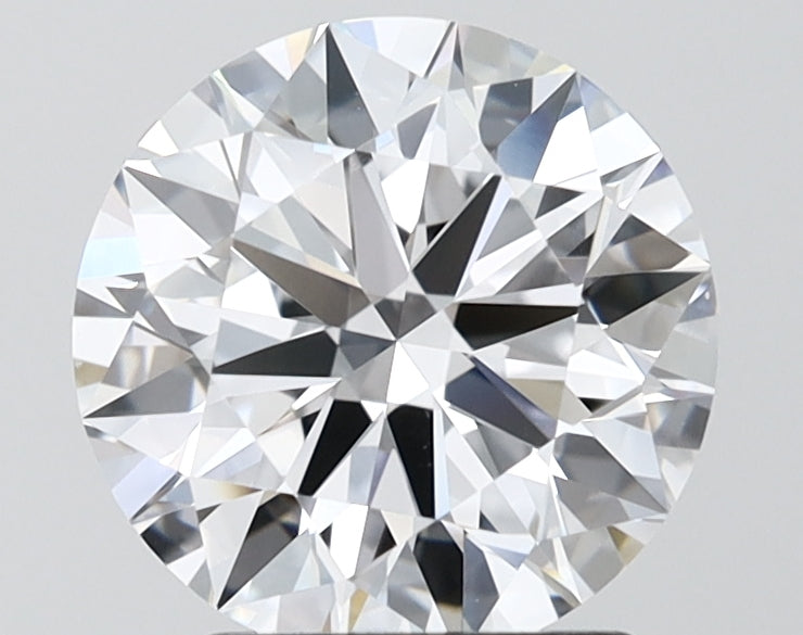 2.50ct Round F VVS2 Lab-Grown Diamond