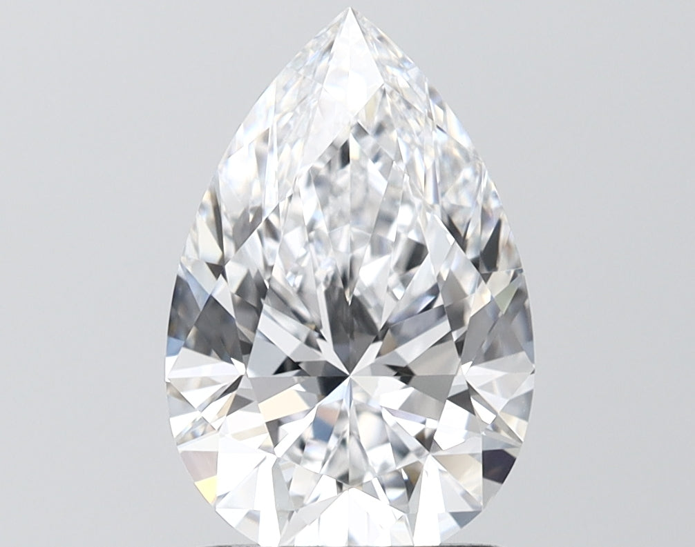 2.55ct Pear D VVS2 Lab-Grown Diamond