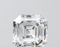 0.90ct Asscher D VVS2 Lab-Grown Diamond