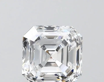 0.90ct Asscher D VVS2 Lab-Grown Diamond