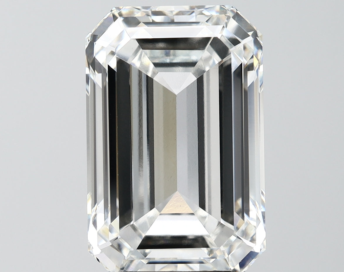 9.55ct Emerald F VS1 Lab-Grown Diamond