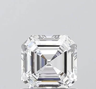 1.01ct Asscher D VVS2 Lab-Grown Diamond