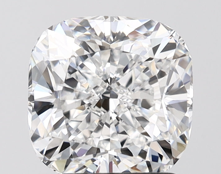 2.56ct Cushion D VVS1 Lab-Grown Diamond