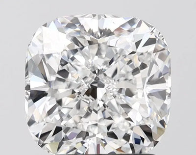 2.56ct Cushion D VVS1 Lab-Grown Diamond