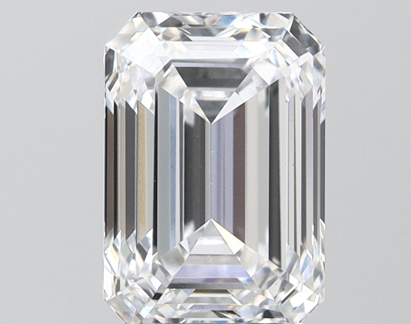 2.96ct Emerald D VVS2 Lab-Grown Diamond