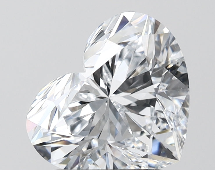 2.21ct Heart F VVS2 Lab-Grown Diamond