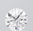 0.77ct Round D VVS2 Lab-Grown Diamond