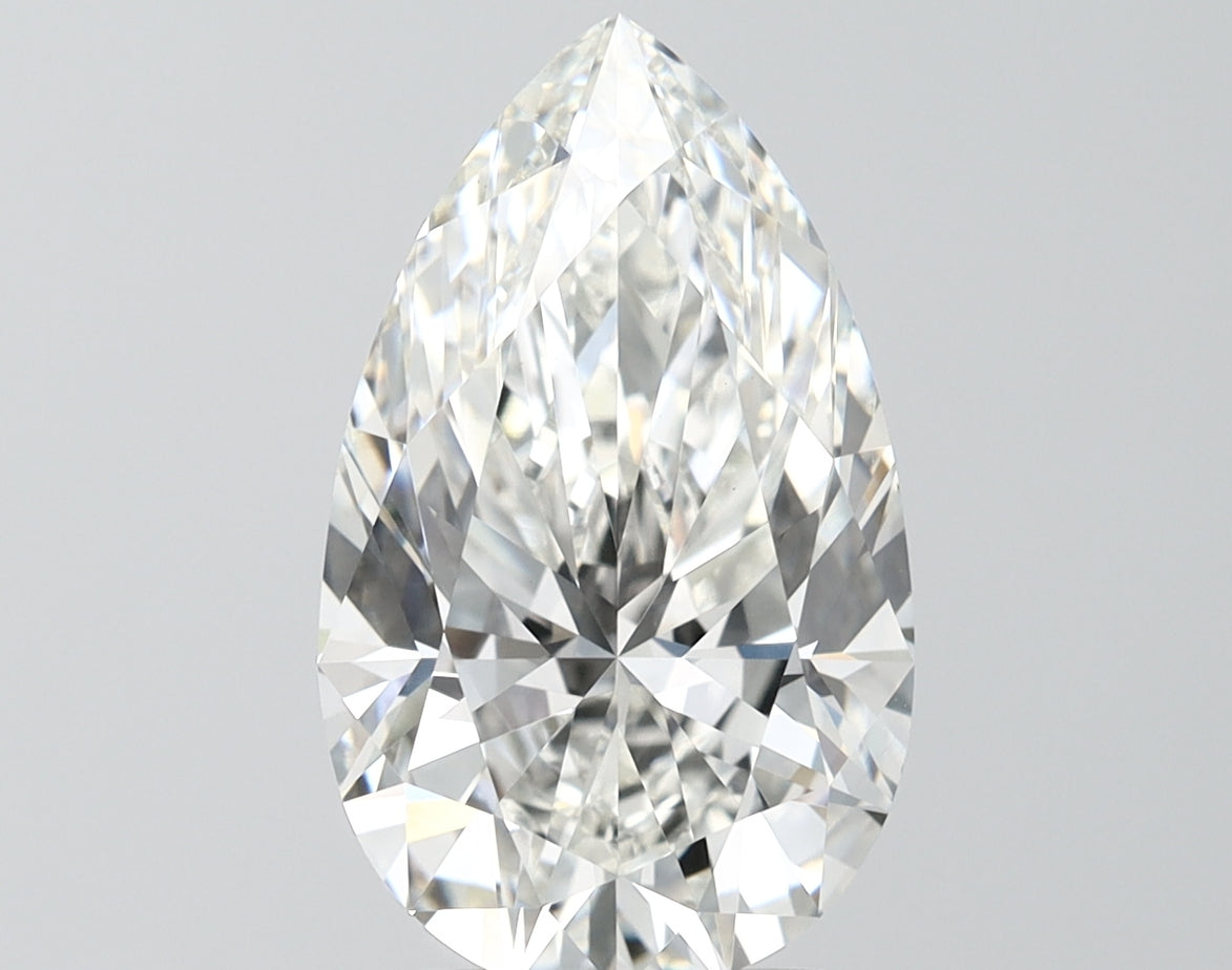 4.51ct Pear F VVS2 Lab-Grown Diamond