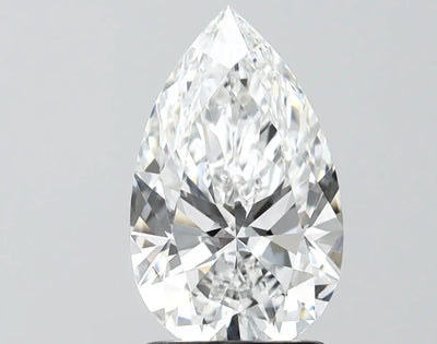 2.00ct Pear D VVS2 Lab-Grown Diamond