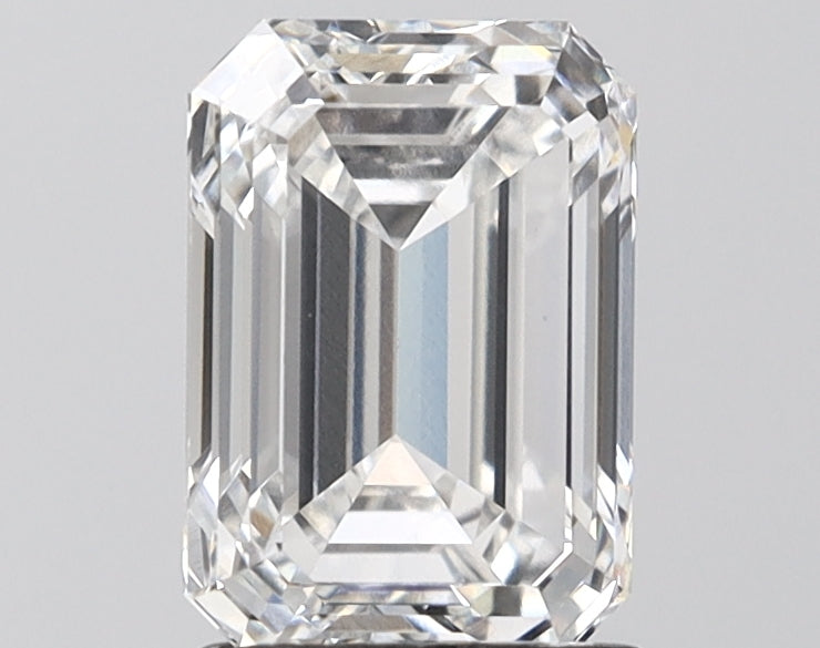 2.08ct Emerald F VVS2 Lab-Grown Diamond
