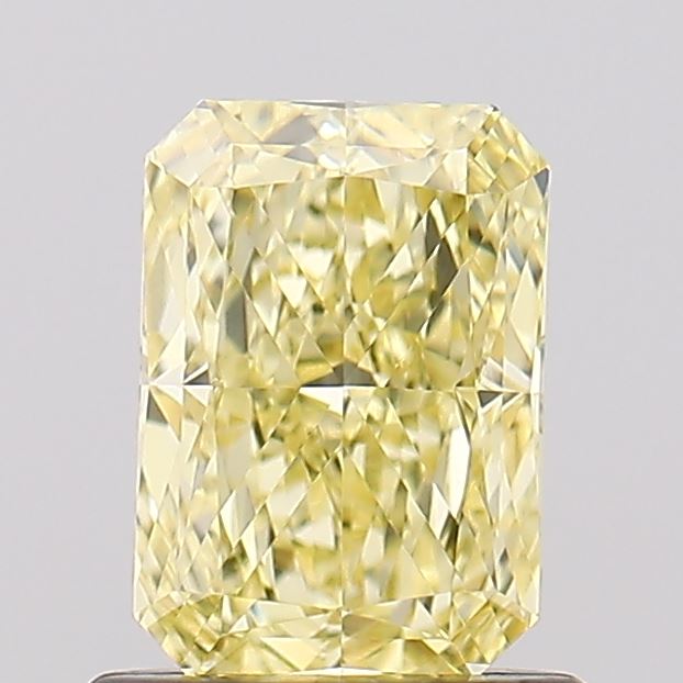 1.05ct Radiant Fancy Intense Yellow VVS2 Lab-Grown Diamond