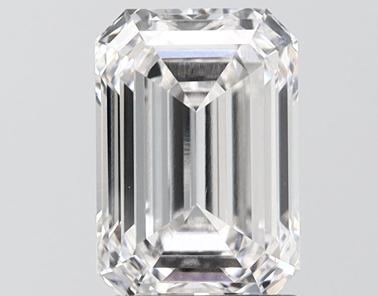 2.06ct Emerald F IF Lab-Grown Diamond