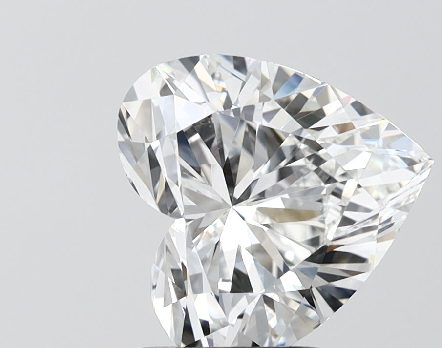 2.44ct Heart F VVS1 Lab-Grown Diamond