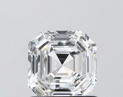 1.00ct Asscher D VVS2 Lab-Grown Diamond