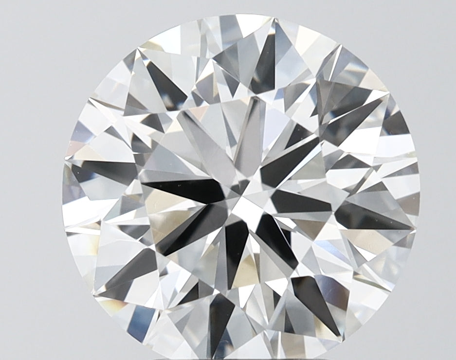 4.53ct Round F VVS2 Lab-Grown Diamond