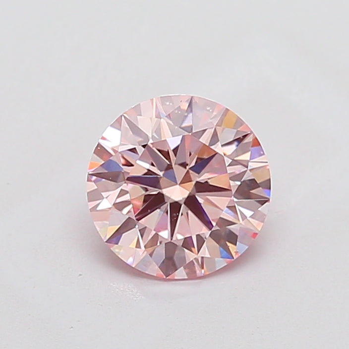 1.51ct Pink Round Lab-Grown Diamond IGI 783667019