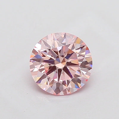 1.51ct Pink Round Lab-Grown Diamond IGI 783667019