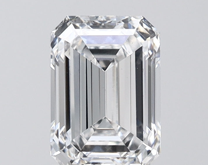 1.55ct Emerald D VVS2 Lab-Grown Diamond