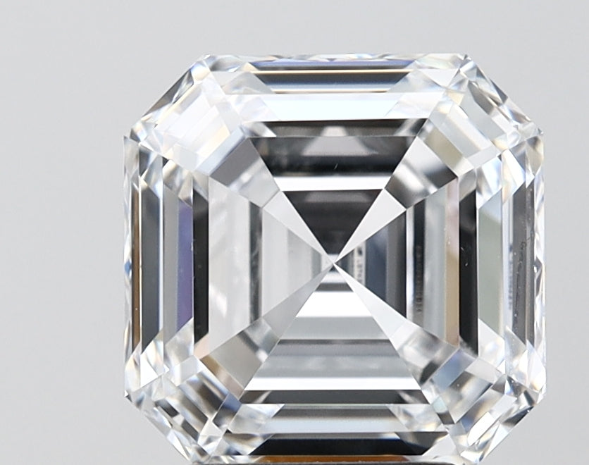 3.81ct Asscher D VVS2 Lab-Grown Diamond