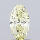 0.42ct Fancy Yellow Oval Lab-Grown Diamond | IGI Certified