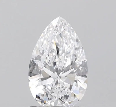 1.00ct Pear D VVS2 Lab-Grown Diamond