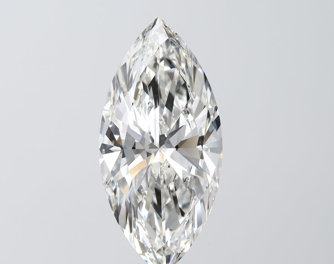 7.53ct Marquise G VVS2 Lab-Grown Diamond