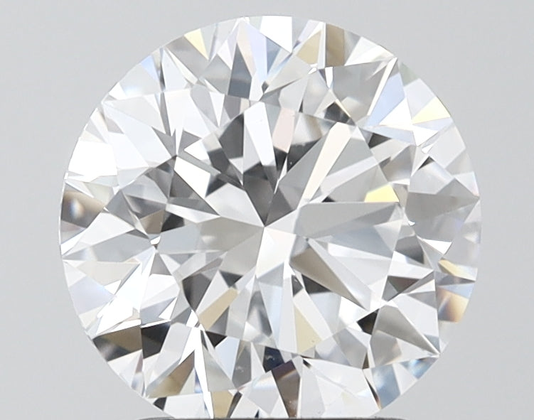 2.56ct Round D VVS2 Lab-Grown Diamond